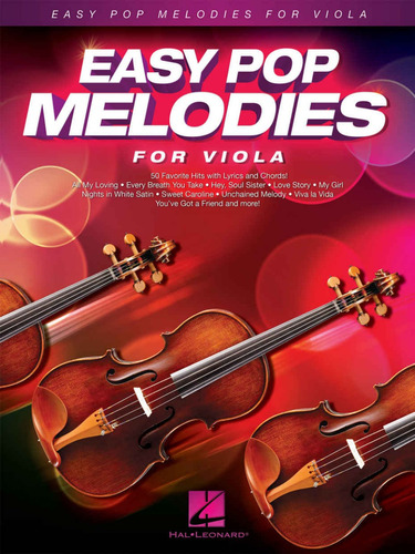 Partituras Easy Pop Melodies For Viola Digital Oficial