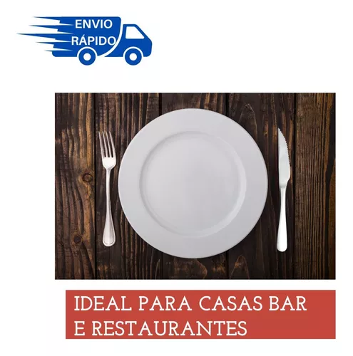 Kit - Jogo De Faca E Garfo Buzios 12 Peças Em Aço Inox Ibag - Tramontina