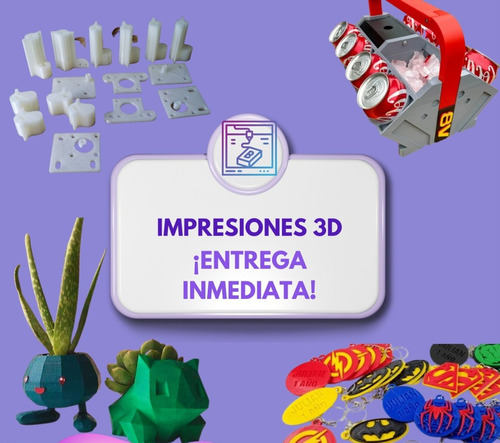 Servicio Profesional De Impresion 3d Inmediato Menos De 24 H