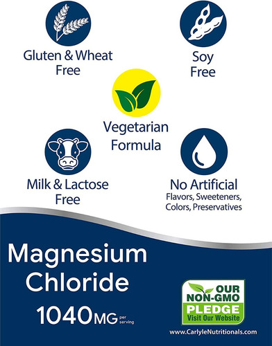 Cloruro De Magnesio Magnesium - Unidad a $590