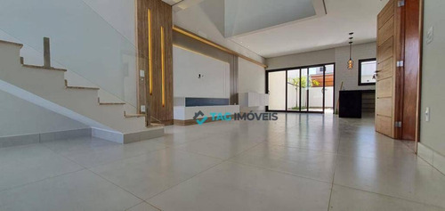 Imagem 3 de 18 de Casa Com 3 Dormitórios À Venda, 250 M² Por R$ 1.749.000,00 - Parque Brasil 500 - Paulínia/sp - Ca1349