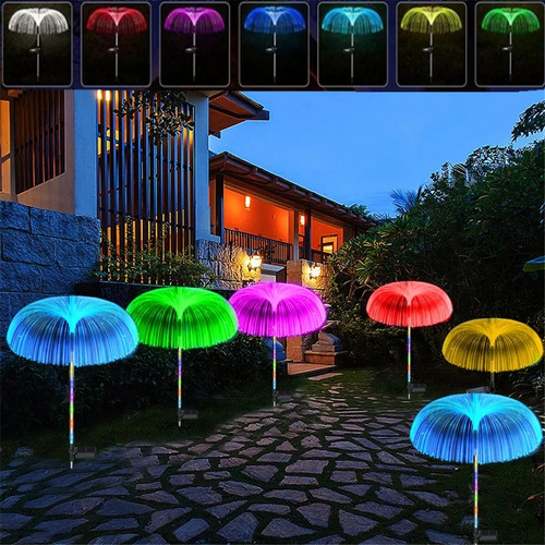 Luces Decorativas Solares Para Jardín, 4 Piezas, Luces Con F