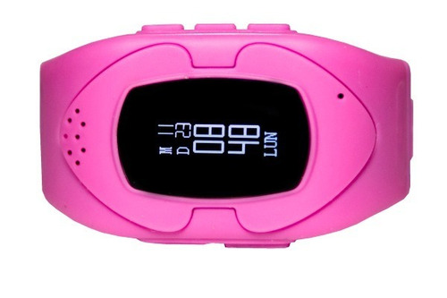 Reloj Celular P/niños Pcbox Safe Rosa Gps Botón Antipánico