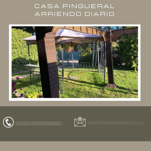 Casa Equipada Arriendo Diario Y Mensual En Pingueral Julio