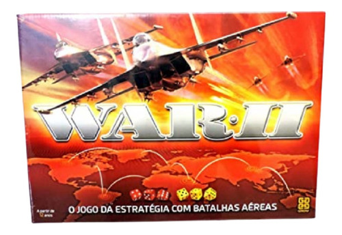 Novo Jogo De Tabuleiro War Ii Batalhas Aéreas Estratégicos