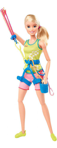 Barbie Tokyo 2020 Escalada Deportiva Barbie Escaladora 
