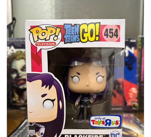 Funko Pop! Original #454 Blackfire + Protector De Acetato