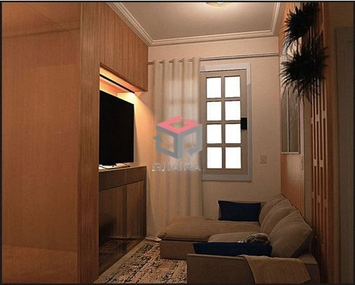 Imagem 2 de 18 de Apto Do Tipo Sem Condomínio Com Elevador Na Vila Bela Vista 2 Quartos E Suíte E Garagem. - 109261