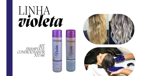 Kit Violeta Shampoo+condicionador 2x300ml Mairibel