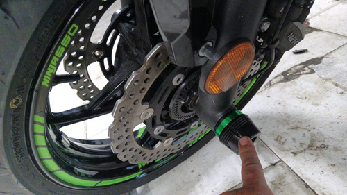 Color Verde Kawasaki Control Tracción (1 Y 2) Desconectable