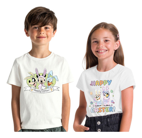 Playera Pascua Para Niños