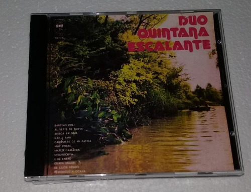 Duo Quintana Escalante Cd Bajado De Lp 