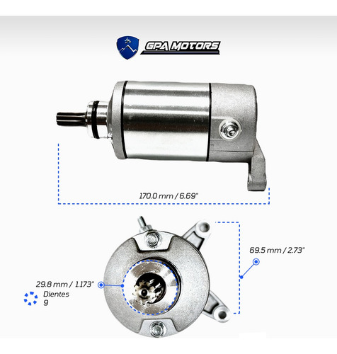 Arranque Para Suzuki Dl 650 A V-strom Sv400 Sv Sfv 650 A Vz
