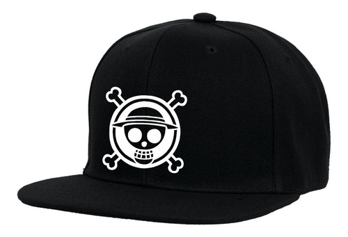  Gorra Plana Snapback - One Piece - Logo - Anime - Serie