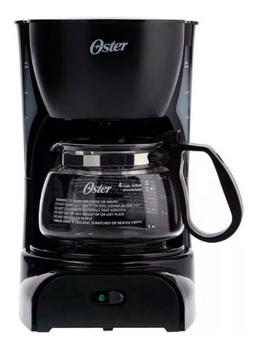 Imagen 3 de 6 de Cafetera Oster Para 4 Tazas Con Filtro Lavable