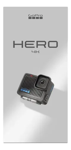 4K　GoPro hero GoPro HERO 4K Câmera de Ação Compacta à Prova d'água Cor Preto