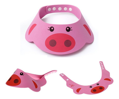 Chapéu De Bebê Ajustável, Xampu Para Crianças, Banho E Chuve
