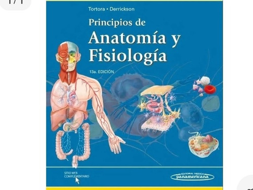 Principios De Anatomía  Y  Fisiología  15 Ed. Tortora. Nuevo