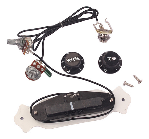 Control De Volumen Para Guitarra De 4 Cuerdas Con Botón De V