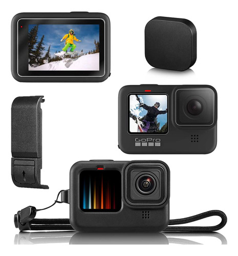 Compatible Con El Kit De Accesorios Gopro Hero 11/10/9, 1 F.