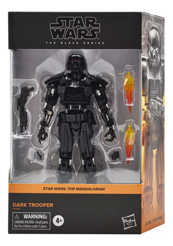 Star Wars The Mandalorian Dark Trooper Black Series Hasbro