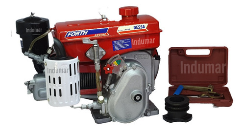 Imagem 5 de 7 de Motor Diesel 5,5 Cv Refrigerado A Ar Marca Forth