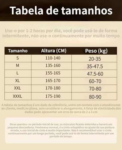 Nya Colete Corrector Postural Para Columna Cervical, Línea