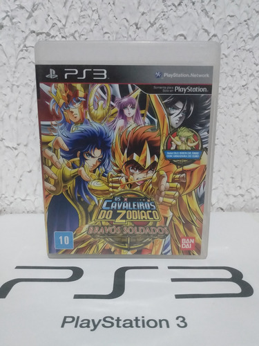 Jogo Os Cavaleiros Do Zodíaco Bravos Soldados Ps3 R$69,90 (Usado)