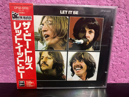 The Beatles Let It Be (edición Jpn)