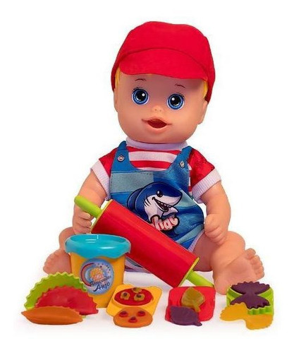 Boneco Mike Comidinh- Anjo Brinquedos