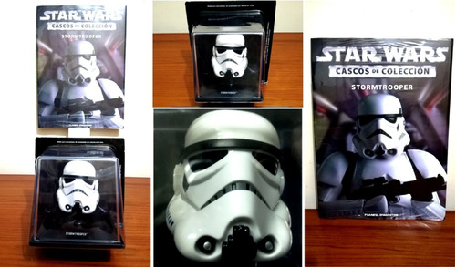 Casco Storm Trooper + Revista Original - Colección Star Wars