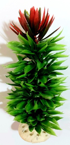 Adorno, Planta Artificial Para Acuario/ Terrario, Aloe 15 Cm