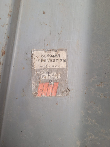 Chapa Lateral Esquerda Tampa Traseira Fiat 147original Fiat