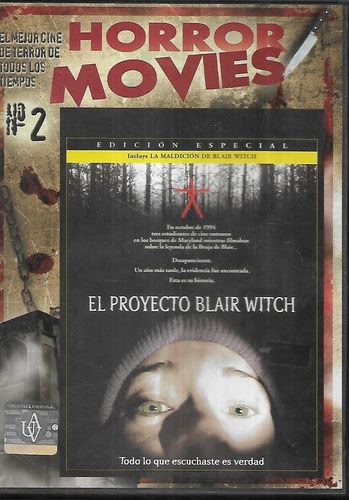 El Proyecto Blair Witch Coleccion Horror Movies Nro 2 Dvd