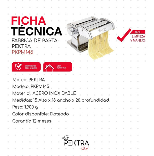Imagen 7 de 10 de Maquina Fabrica De Pasta Masa Tallarines Fideos Acero Inox.