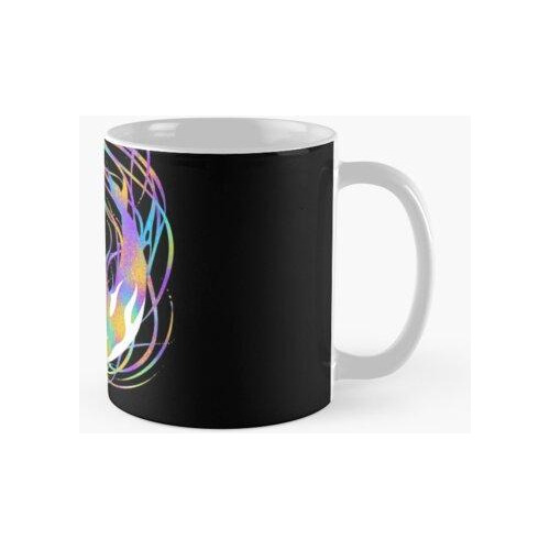 Taza Destellos Coloridos De Orca Calidad Premium