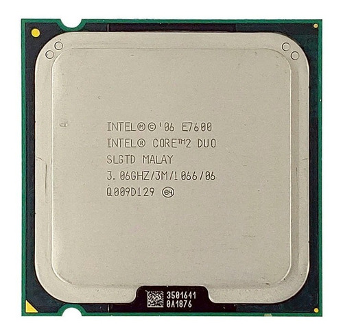 10x Processador Core 2 Duo E7600 3,06ghz 3mb 1066 Lga 775 ¨