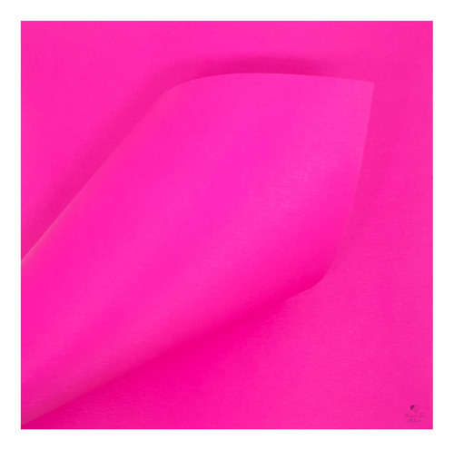 Papel Scrapbook Cartonagem Escovado 30,5x30,5cm Pink Neon