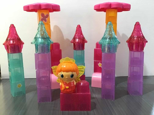 Bloques Para Construcción De Princesas Con Muñecos 36 (Usado)