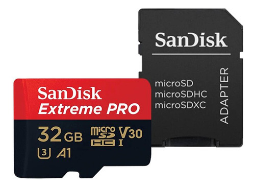 Sandisk Tarjeta De Memoria Extreme Pro Con Adaptador Sd 32gb