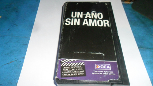 Vhs Un Año Sin Amor (s/caja Original)