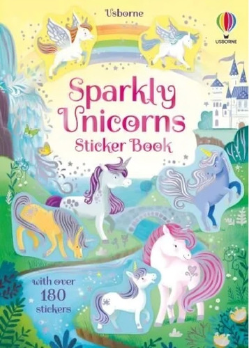 Sparkly Unicorns Sticker Book, De Watt, Fiona. En Inglés, 2021