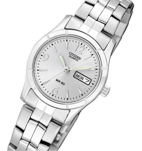 Citizen Ladies Stainless Steel Eq0540-57a ¨¨¨¨¨¨¨¨¨dcmstore Color de la correa Acero Color del bisel Acero Color del fondo Plata