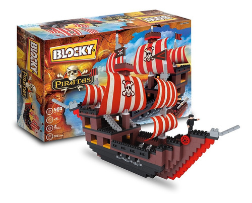 Blocky Barco Pirata