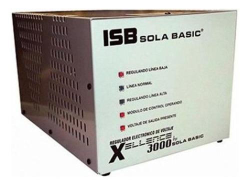 Regulador Electronico De Voltage Sola Basic Xellence 3000 Ca Color Beige