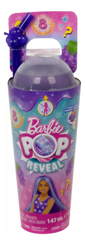 Barbie Pop Reveal Grape Muñeca Mattel 8 S Llega Hoy X Flex