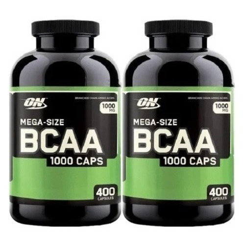 BCAA One 400 cápsulas 1000 mg Optimun Optimun Nutrition