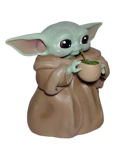 Grogu Baby Yoda Figura 3d