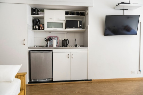 Juncal 800 Fte M/lum Impec Vig 1 Amb 30 M² Bño Kitch Amob Y Equip