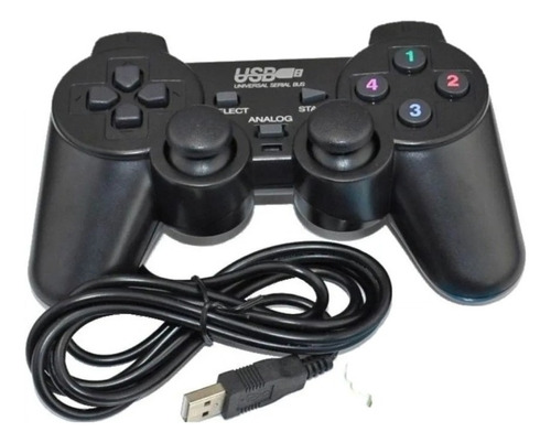 Joystick Control Alambrico Usb Para Pc Con Dualshock Oferta